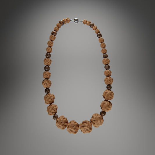 PLANET NECKLACE in golden dune