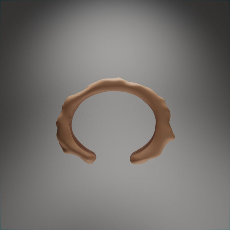 PLANET BRACELET in almond silk